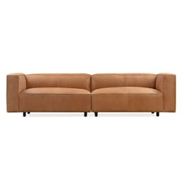 Bria 110.24'' Leather Sofa