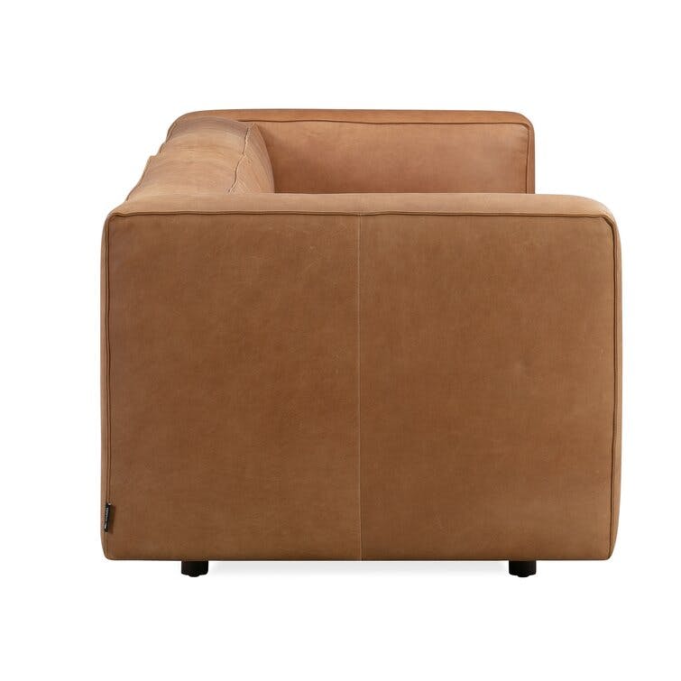 Bria 110.24'' Leather Sofa