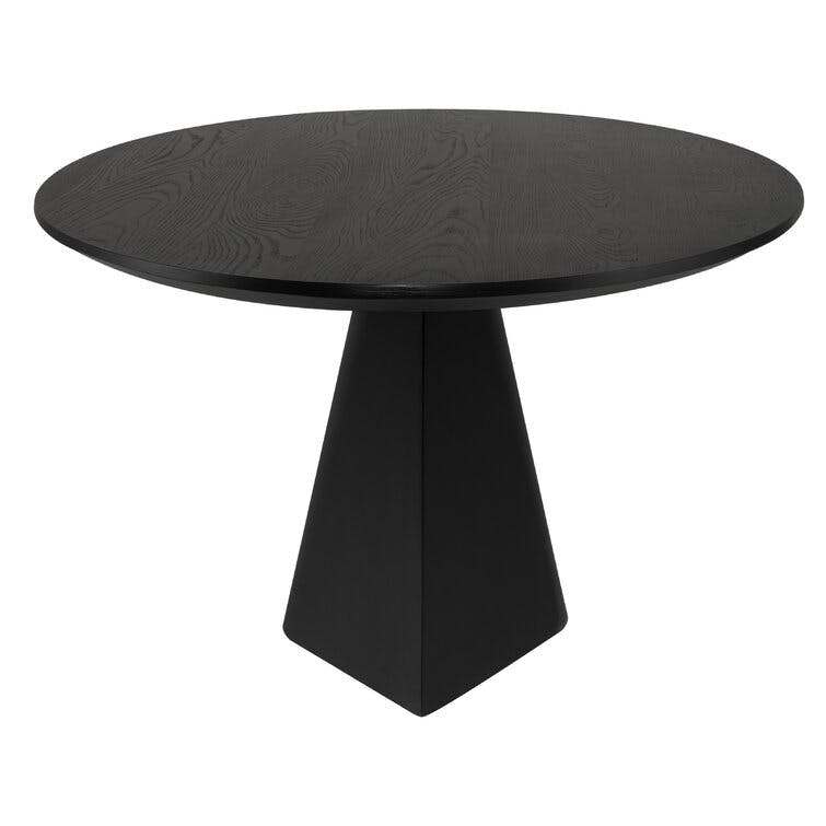 Kay Oval Onyx Wood Dining Table