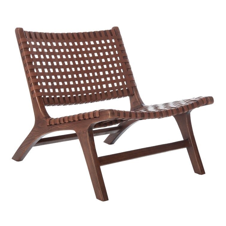 Denman Genuine Leather Side Chair
