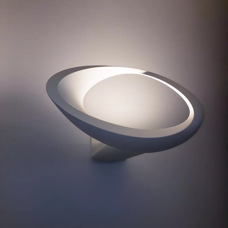 Eric Solé White Aluminum Dimmable LED Sconce
