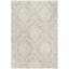 Abstract Harmony Hand-Tufted Wool Rug in Gray - 6' x 9'