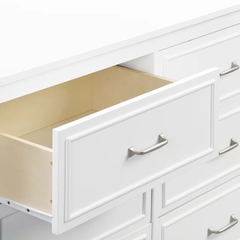 Charlie Classic White 6-Drawer Nursery Double Dresser