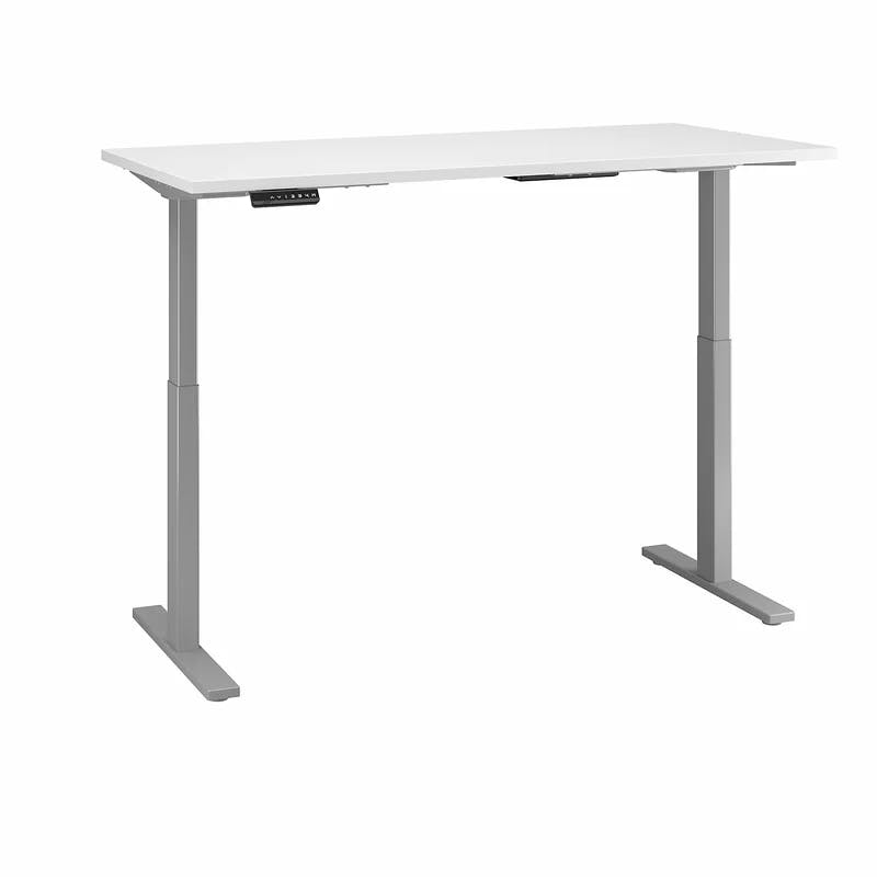 Elevate 72W White Thermally Fused Laminate Electric Standing Desk