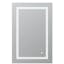 Sleek Soho 24"x36" LED Bathroom Mirror with Ambient Acrylight