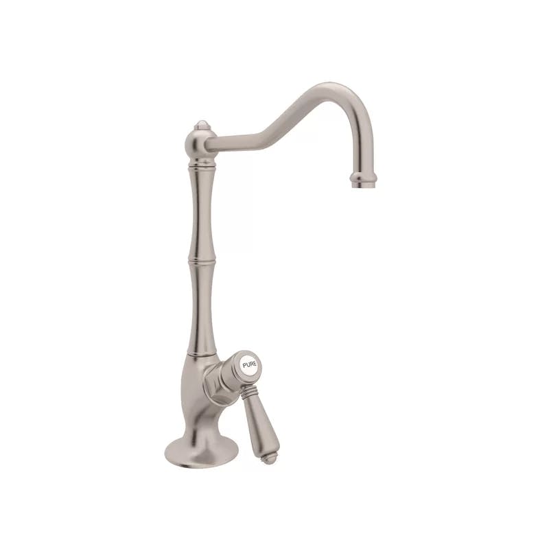 Classic 9'' Polished Nickel Kitchen Faucet with Pull-out Spray
