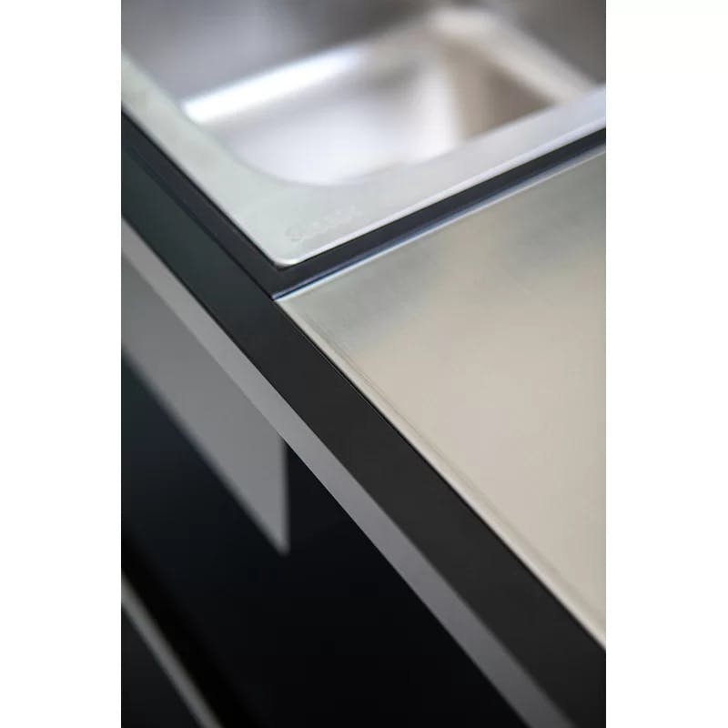 47" Stainless Steel Outdoor Kitchen Free-Standing Sink