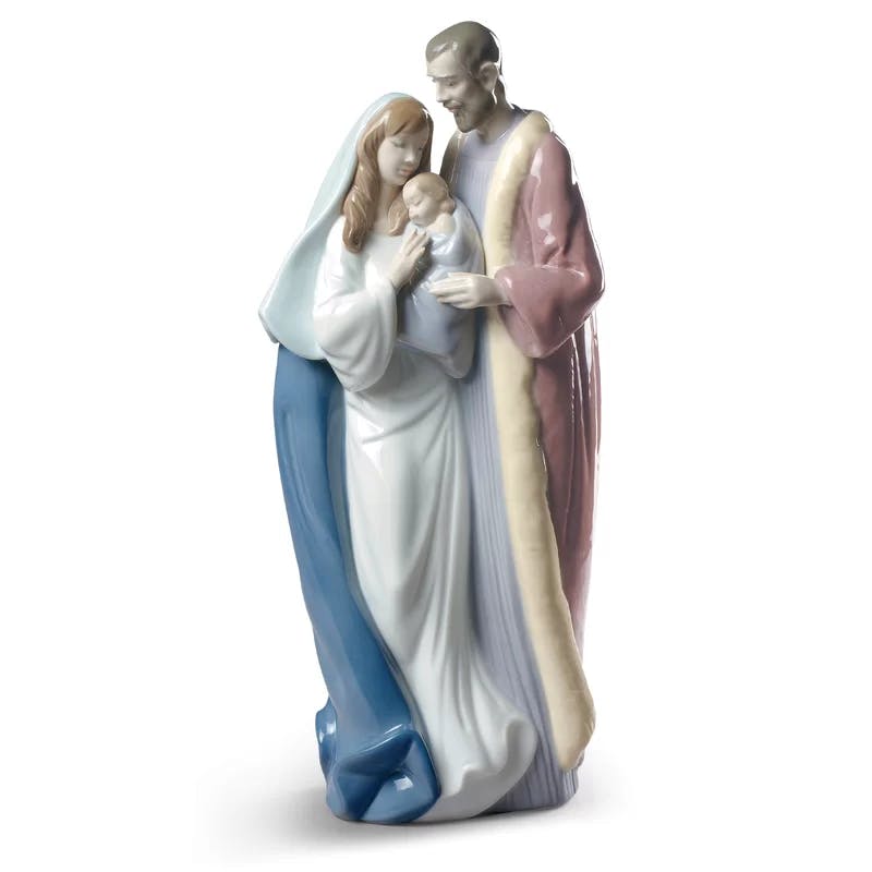 Deity Collection Heart-Shaped Winter Porcelain Sculpture