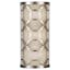 Allegretto Dimmable Brown 17" Wall Sconce with Filigree Frame