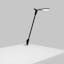 FlexiGlow Matte Black LED Clip-On Desk Lamp with USB
