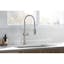 Vibrant Stainless 30.75" Professional Kitchen Sink Faucet with Pull-out Spray