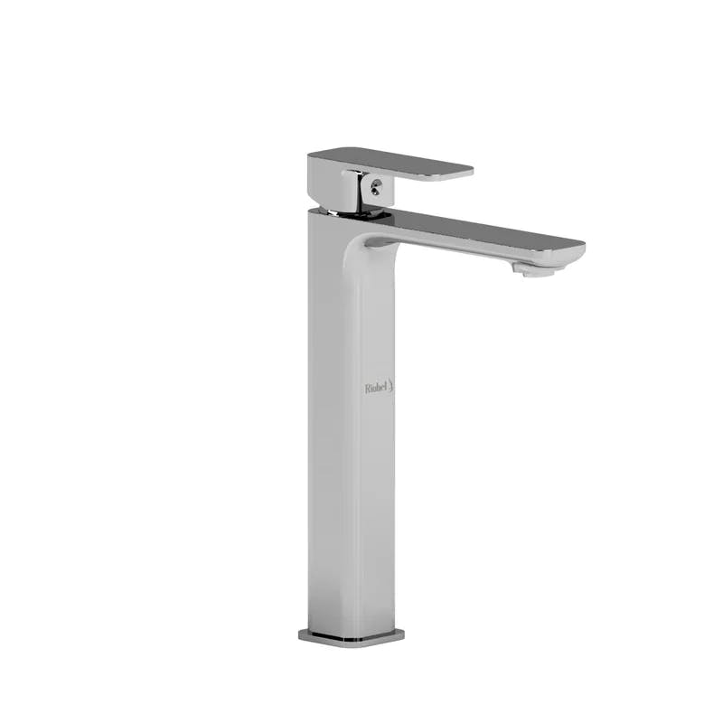 Equinox Modern Chrome Single Hole Bathroom Faucet