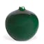 Emerald Green Porcelain Round Bud Table Vase