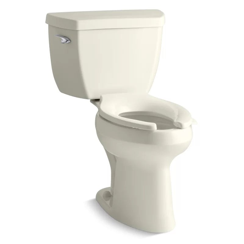 Highline Classic Biscuit Elongated Two-Piece 1.6 GPF High Efficiency Toilet