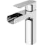 VIGO Ileana Modern Chrome Single Hole Waterfall Bathroom Faucet