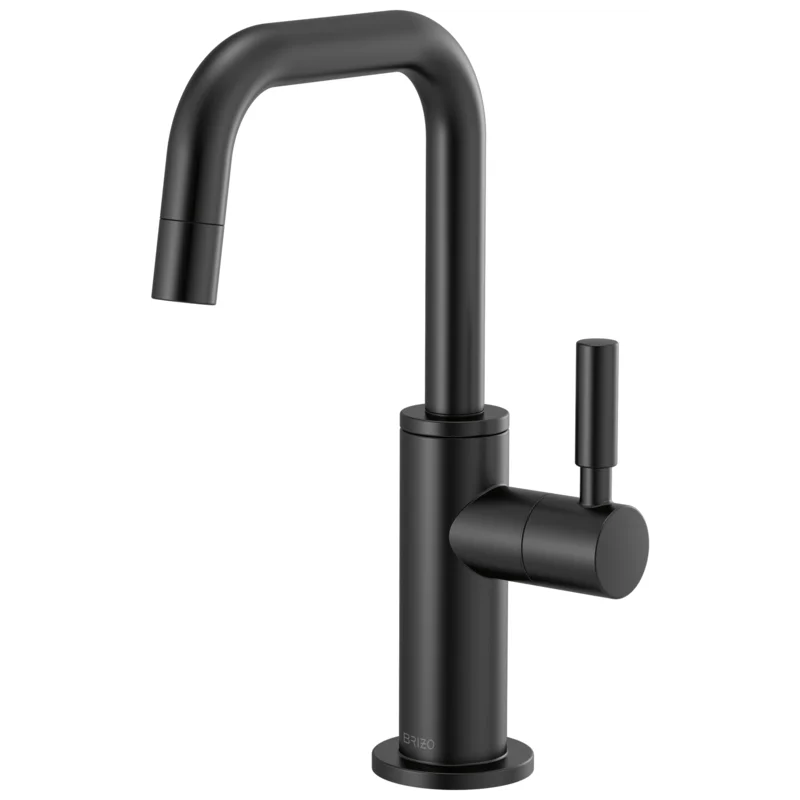 Modern Polished Stainless Steel Kitchen Faucet with 360° Swivel