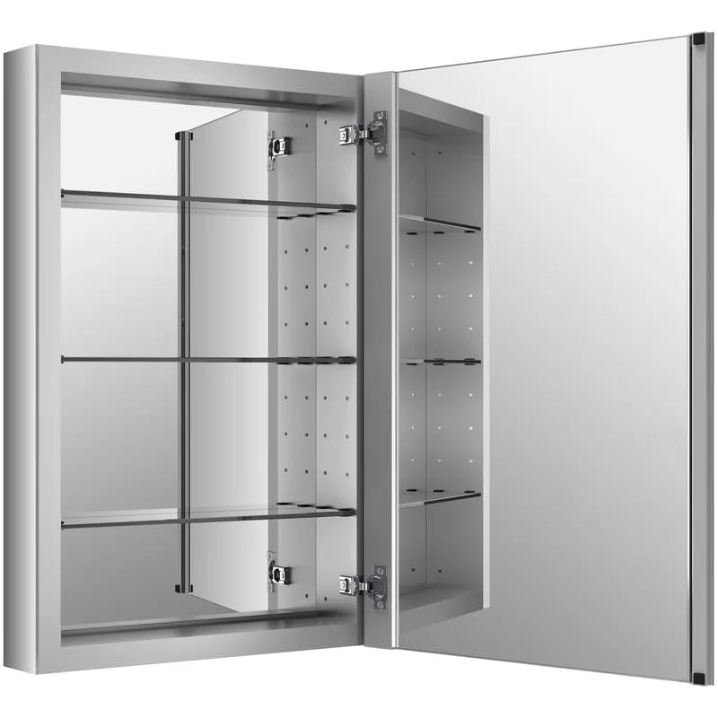 Verdera Elegance 20" x 30" Frameless Aluminum Medicine Cabinet