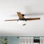 Noble Bronze 44" Dempsey Low Profile Ceiling Fan with LED Light and Remote