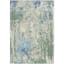 Reversible Bodrum Blue Spot Synthetic 7'10" x 10' Rug