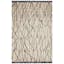 Alice Ivory 3' x 4' Reversible Synthetic Area Rug