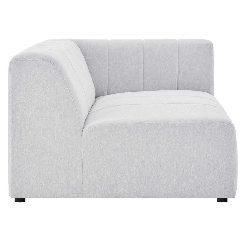Bartlett Ivory Polyester 42'' Right-Arm Lounge Chair