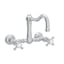 Acqui Classic 7" Polished Nickel Wall-Mounted Kitchen Faucet
