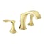 Locarno Brushed Gold 6-inch Tall Widespread Bathroom Faucet
