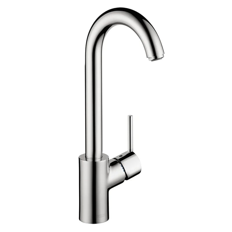 Modern Optik Chrome Pull-out Spray Bar Faucet with Brass Construction