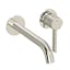 Tenerife Polished Nickel Wall Mounted 7" Spout Reach Bathroom Faucet
