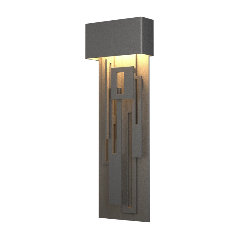 Collage Natural Iron LED Dimmable Outdoor Wall Light