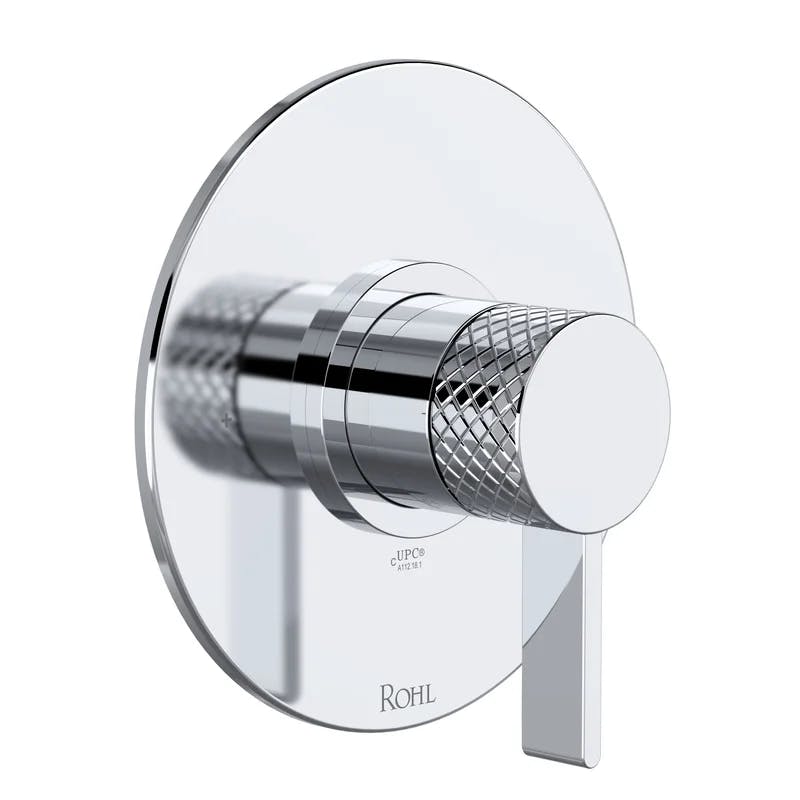 Transitional Tenerife Polished Nickel Wall-Mounted Lever Trim