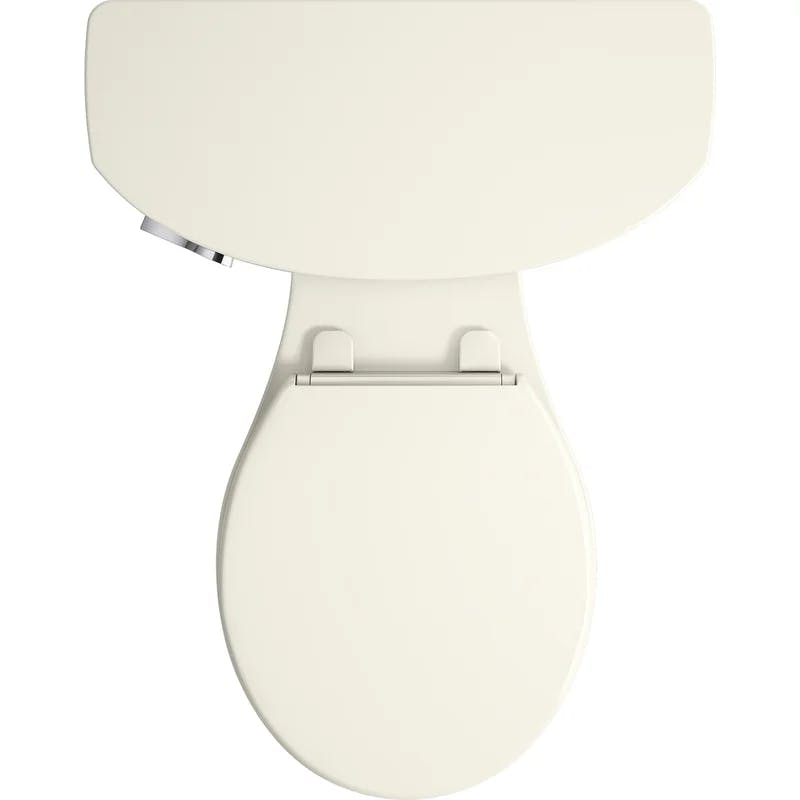 Biscuit Round Two-Piece High-Efficiency Toilet, 1.28 GPF