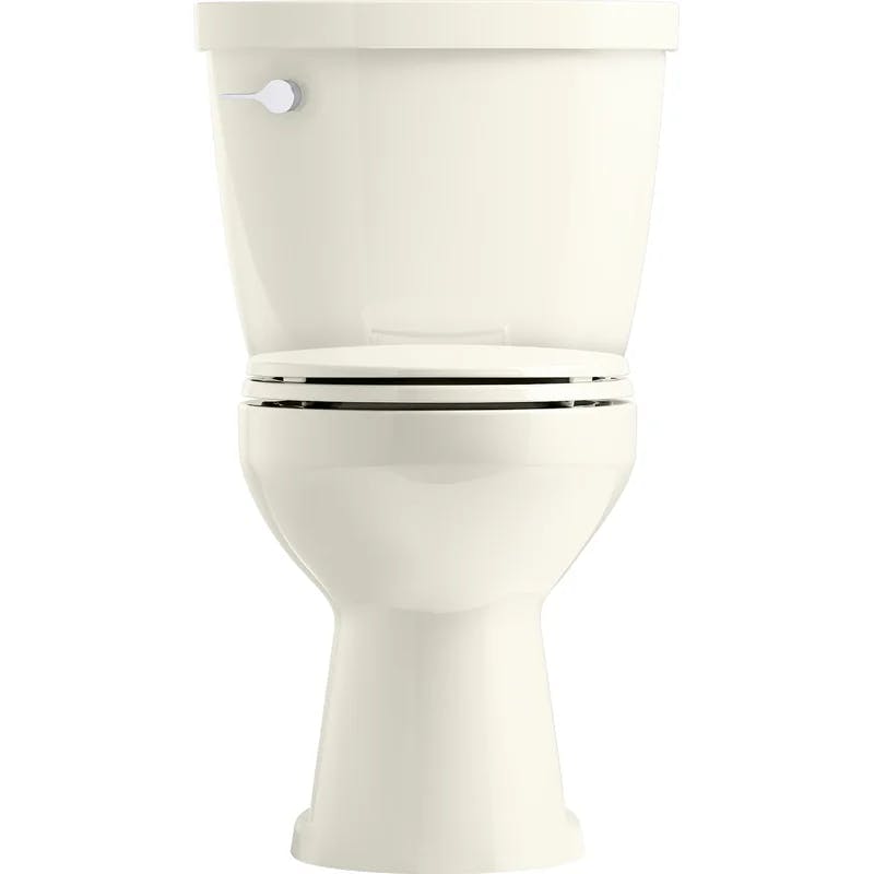 Biscuit Round Two-Piece High-Efficiency Toilet, 1.28 GPF
