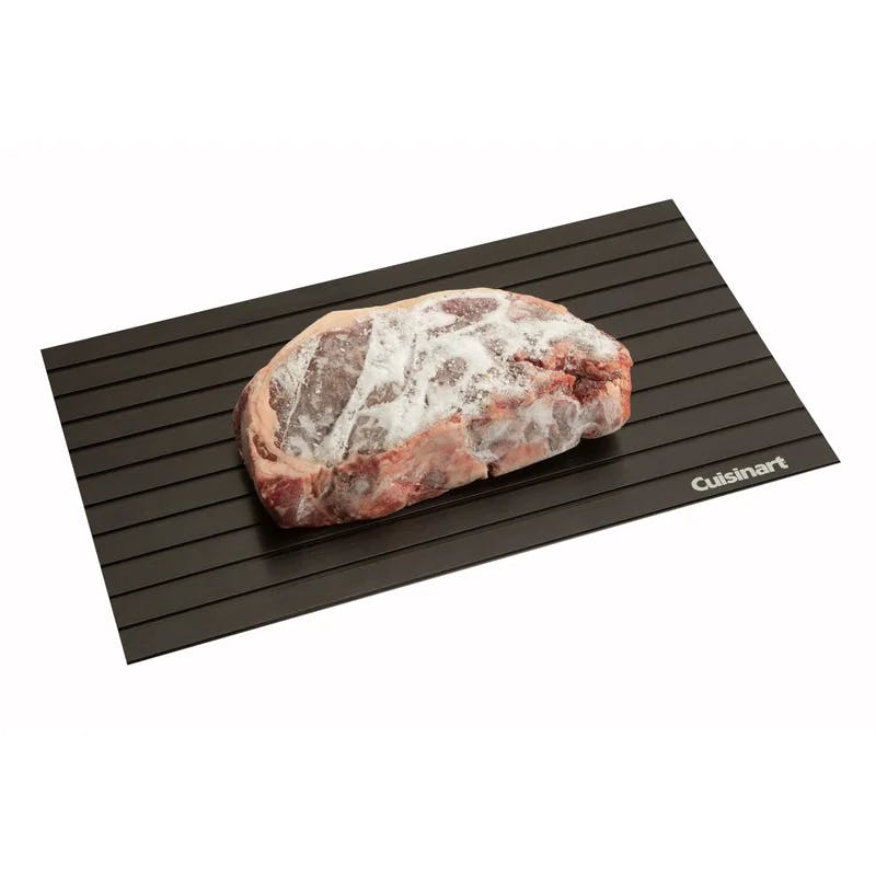 Sleek Rectangular Aluminum BBQ Defrosting Tray