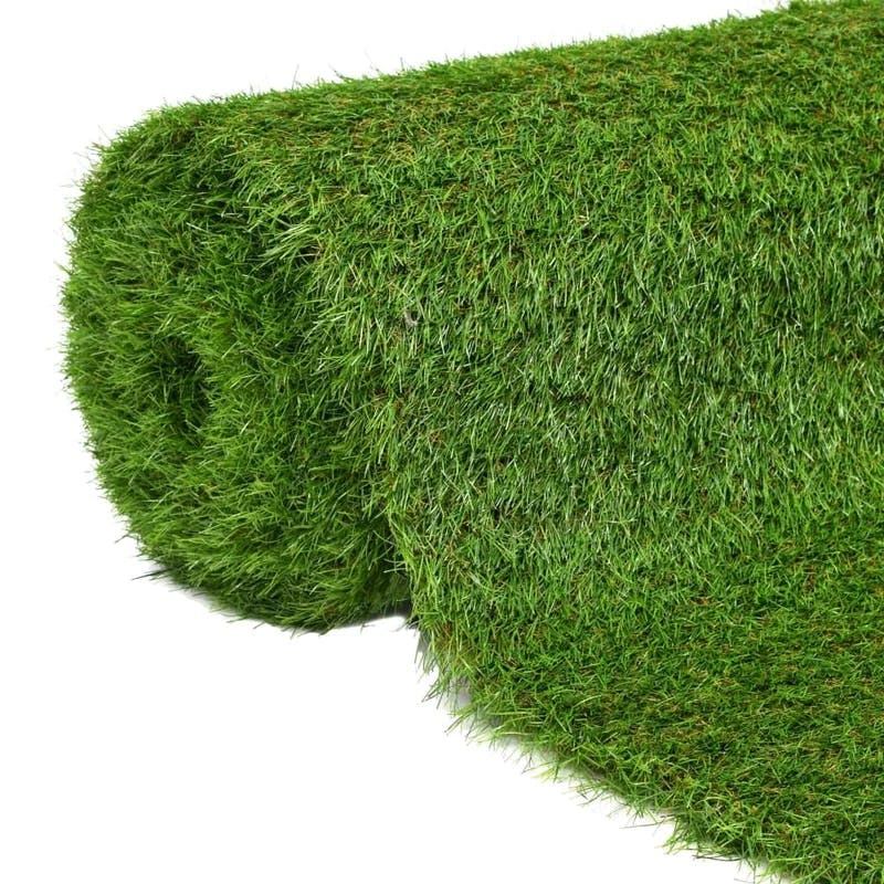Lush Comfort 1.6'x16.4' UV-Resistant Green Artificial Pet Grass