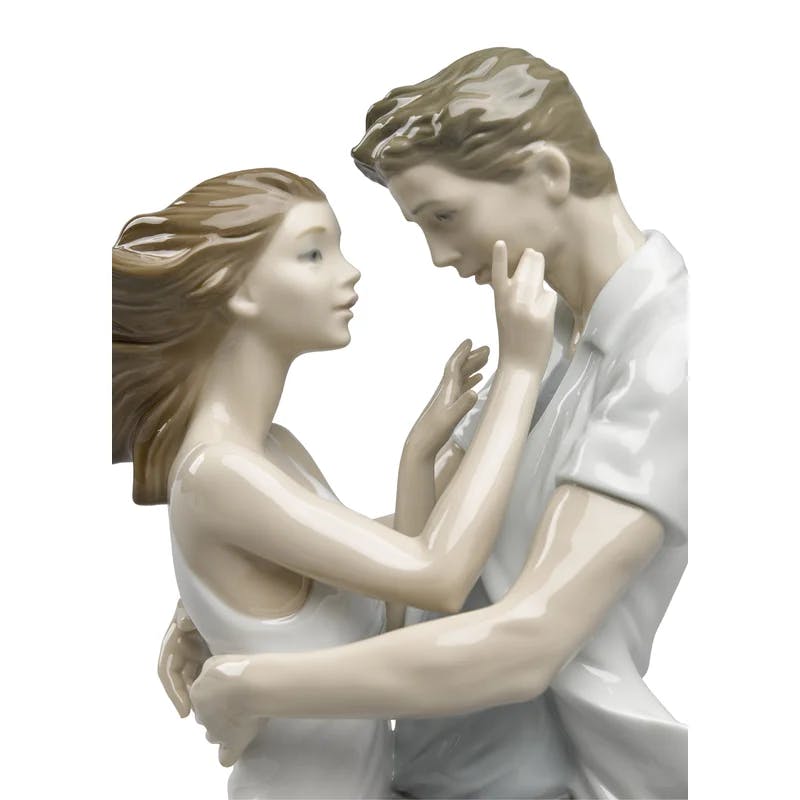 Eternal Embrace Porcelain Novelty Figurine for Anniversaries