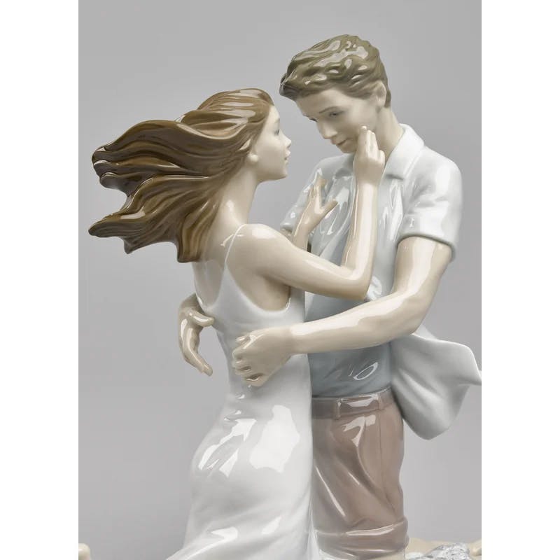 Eternal Embrace Porcelain Novelty Figurine for Anniversaries