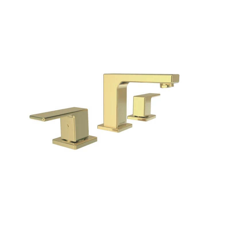 Capri Premium Champagne Gold 8" Widespread Two-Handle Bathroom Faucet