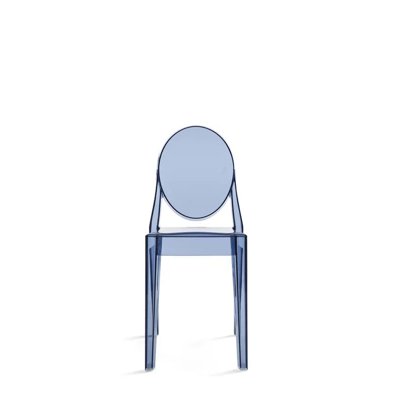 Victoria Ghost Transparent Polycarbonate Stackable Chair