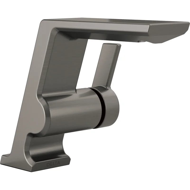 Sleek Modern Stainless Steel Single Hole Bathroom Faucet