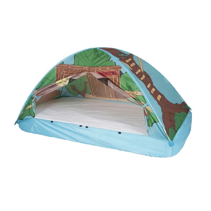 Sky-High Dreams Tree House Full-Size Bed Tent