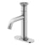 Cass 8.25'' Brushed Nickel Single-Handle Bathroom Faucet with Deck Plate