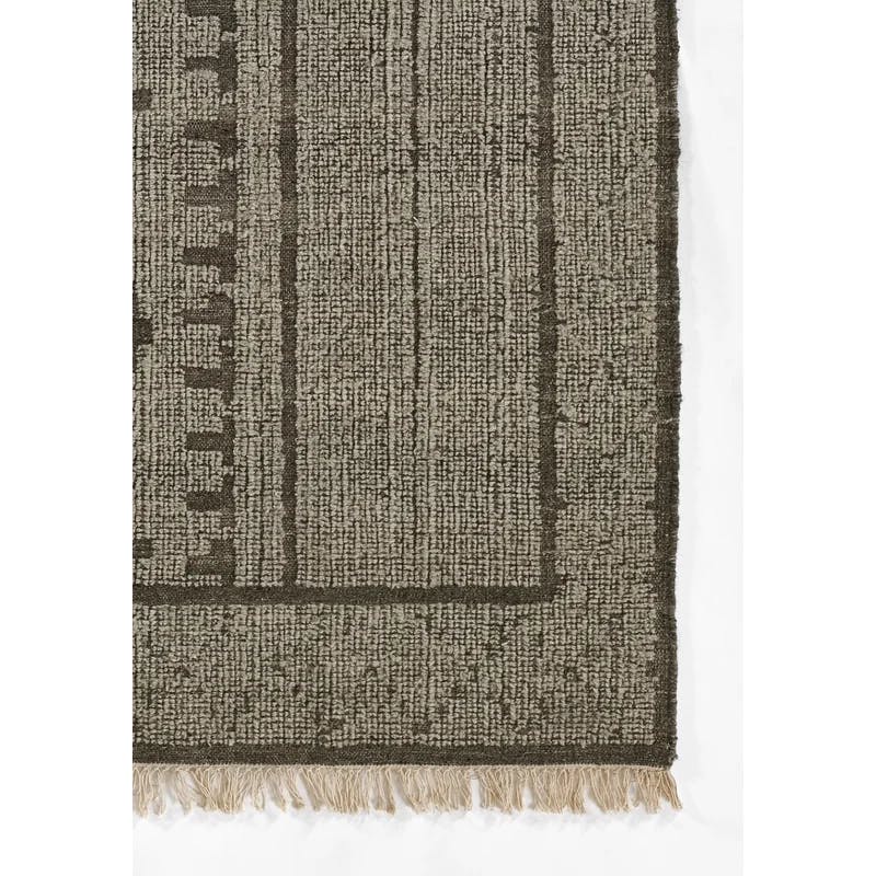 Bristol Natural Elegance 9' x 12' Hand-Knotted Wool Area Rug