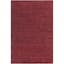 Angelo Red Tufted Wool-Blend Rectangular Rug 9' x 13'
