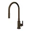Classic Milanese Brass Pull-Out Spray Kitchen Faucet in Polished Nickel