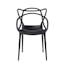 Masters Fusion Tribute Black Stackable Chair by Philippe Starck