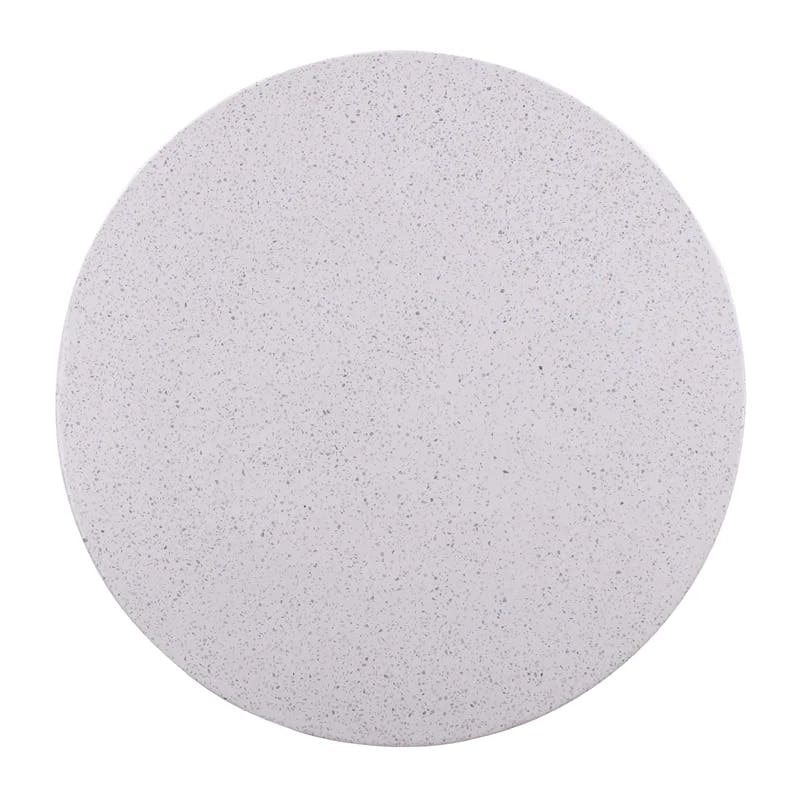 Luna 27.5'' White Speckled Terrazzo Round Coffee Table