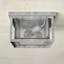 Transitional Seeded Glass 10" Square Outdoor Flush Mount