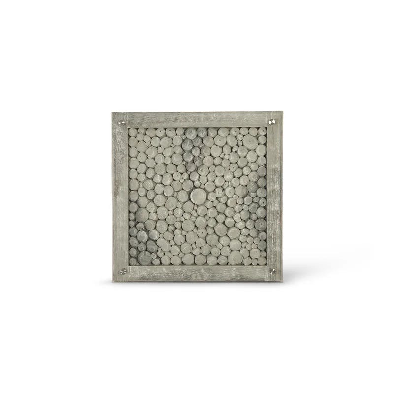 Phillips Silver Grey Driftwood Inspired Wall Tile Decor