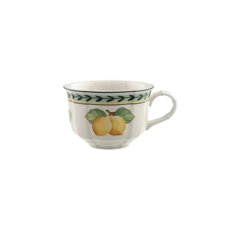 Summer Orchard-Inspired 6.75 oz Ceramic Tea Cup